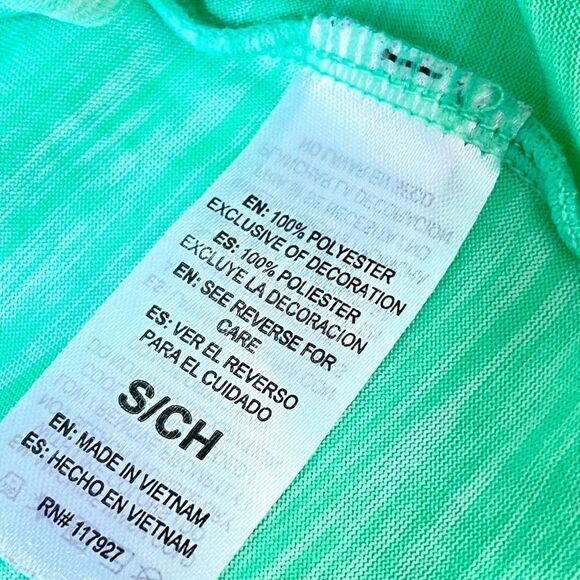 Reebok Green Dynamic Racerback Tank Top Like New S - Picture 6 of 8